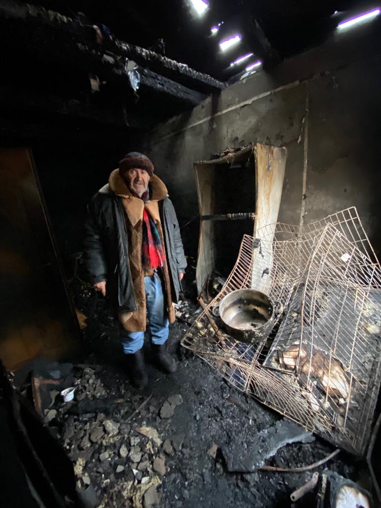 Сбор средств для Дольникова Иосифа, на восстановление дома после пожара
